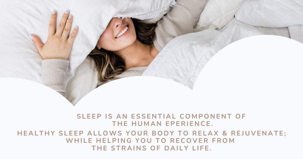 Image: Healthy sleep helps you to recover from the strains of daily life.