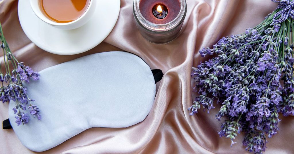 Lavender and chamomile tea - common remedies for sleep deprivation.